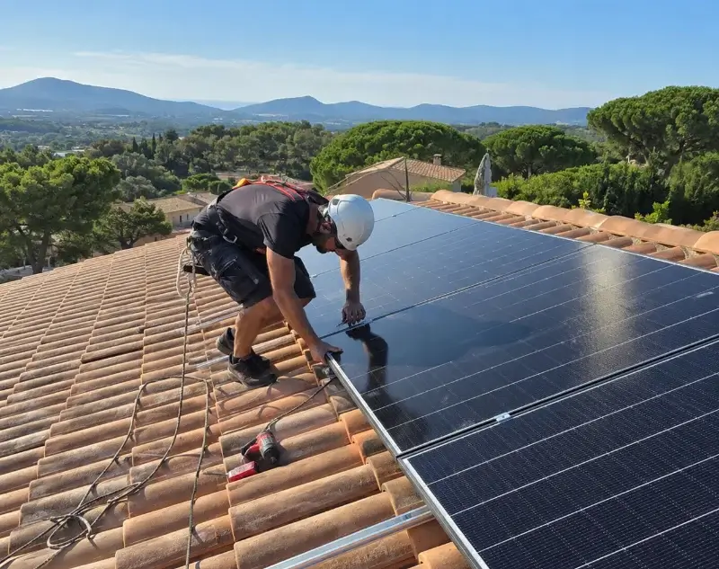 Installateur panneaux solaires La Garde — pose photovoltaïque sur toiture
