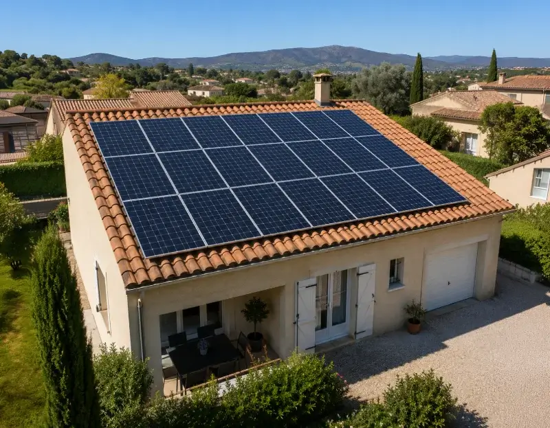 Prime à l'autoconsommation panneaux solaires La Garde — aide financière de l'État